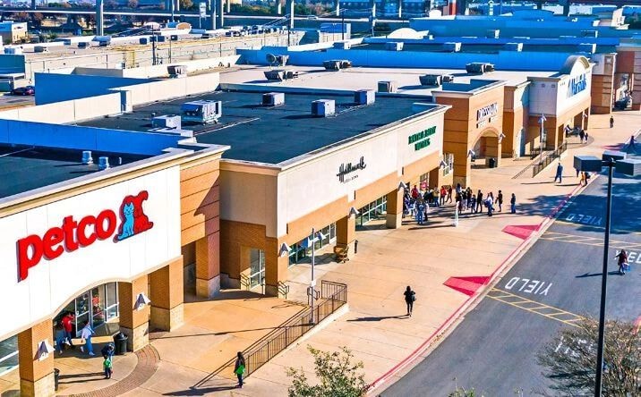 Retail One — strip mall repositioned as mixed-use housing development